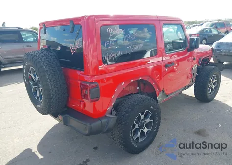 2021 Jeep Wrangler Rubicon 4X4 from USA, damaged, VIN 1C4HJXCN6MW731177